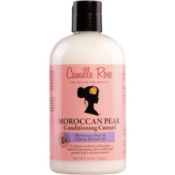 Camille Rose Naturals Moroccan Pear Conditioning Custard 12oz 355ml Camille Rose Naturals Moroccan Pear Conditioning Custard 12oz 355ml
