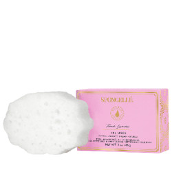 Spongelle Pedi Buffer Exfoliating Foot Scrub & Cleanser With French Lavender 30 Uses