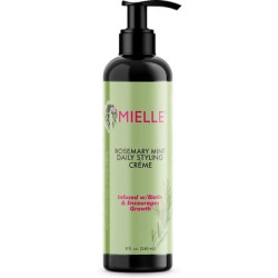 Mielle Organics Rosemary Mint Multi-Vitamin Daily Styling Creme for Curly Hair Definition 240ml