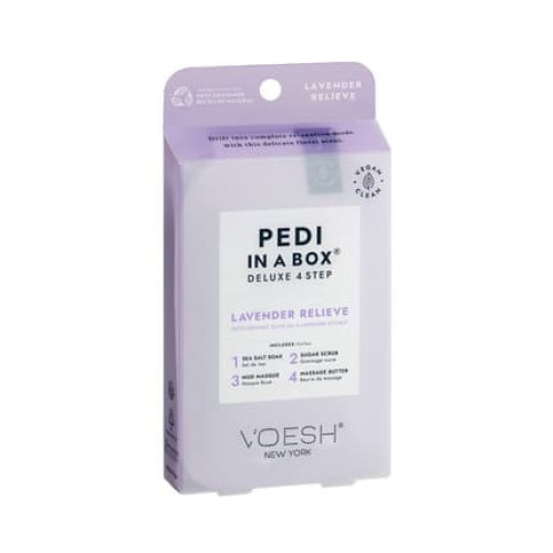 Foot Care Pedi In A Box Soothing Lavender Voesh New York