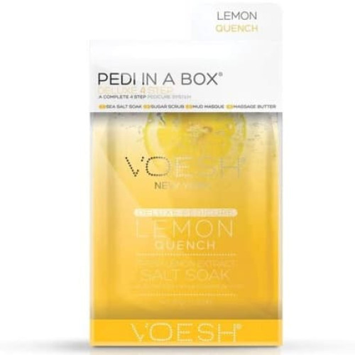 Voesh New York Pedi In A Box Deluxe 4 Step Lemon Quench