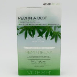 Voesh Pedi In A Box Hemp Relax 1 Count