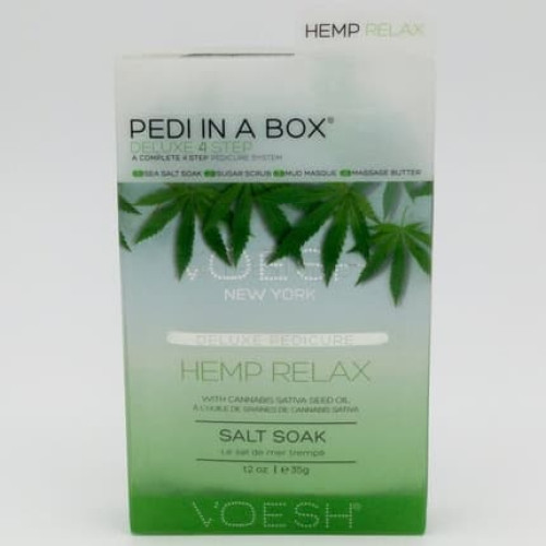 Voesh Pedi In A Box Hemp Relax 1 Count