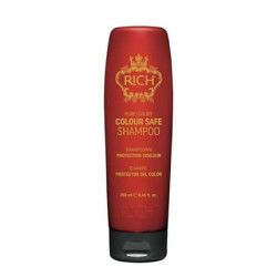 RICH Pure Luxury Colour Safe Shampoo for Color Treated Hair Protect with Argan Oil, Biotin, and Hyluronic Acid 8.45oz
