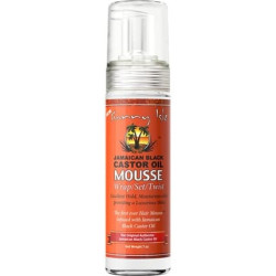 Sunny Isle Jamaican Black Castor Oil Mousse Wrap Set Twist 7oz - Excellent Hold and Luxurious Shine Sunny Isle Jamaican Black Castor Oil Mousse Wrap Set Twist 7oz - Excellent Hold and Luxurious Shine