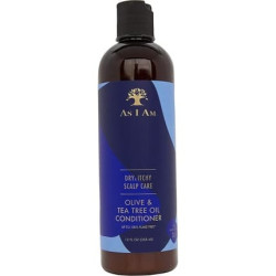 As I Am Dry & Itchy Scalp Care Conditioner 12oz Enriched with Zinc Pyrithione, Olive Oil, and Tea Tree Oil - Fights Dandruff and Seborrheic Dermatitis As I Am Dry & Itchy Scalp Care Conditioner 12oz Enriched with Zinc Pyrithione, Olive Oil, and Tea Tree Oil - Fights Dandruff and Seborrheic Dermatitis