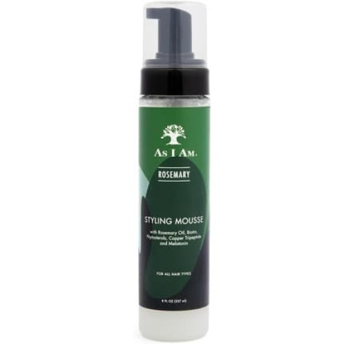 As I Am Rosemary Oil Styling Mousse 8oz
