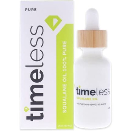 Timeless Squalane 100% Pure Oil for Unisex 1oz