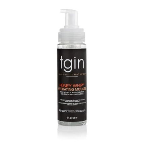 Tgin Honey Whip Hydrating Mousse For Natural Dry Curly And Damaged Hair