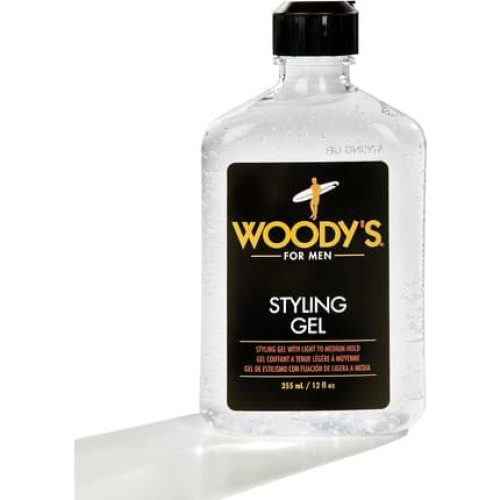 Woody's Styling Gel with Light to Medium Hold 12 oz - Quality Grooming for Men Woody's Styling Gel with Light to Medium Hold 12 oz - Quality Grooming for Men