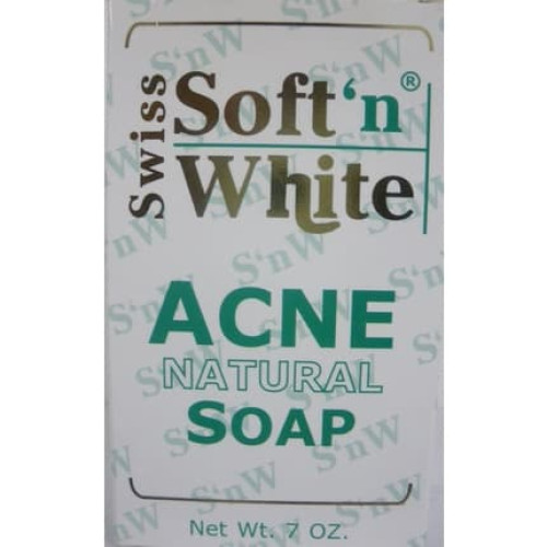Soft'n White Swiss Acne Soap 200g