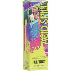 Pulp Riot Semipermanent Crueltyfree & Vegan Hair Dye Acid Spill 118ml Pulp Riot Semipermanent Crueltyfree & Vegan Hair Dye Acid Spill 118ml