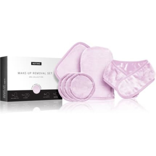 Notino Spa Collection Makeup Removal Set In Microfiber Lilac