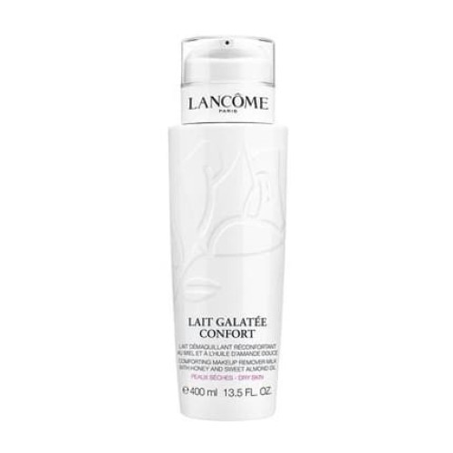 Lancme Cleansing Makeup Remover Milk With Honey And Sweet Almond Oil 400ml For Dry Skin