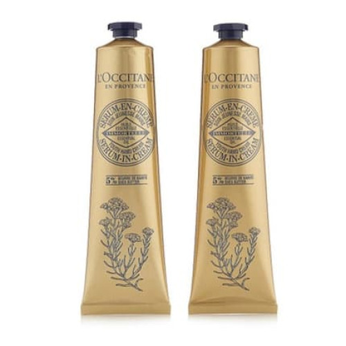 L'Occitane Set: Youth Hand Cream 75ml + Shea Butter Hand Cream 75ml