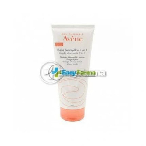 Avne Thermal Spring Water 3 In 1 Cleansing Fluid For Face And Eyes 200 Ml