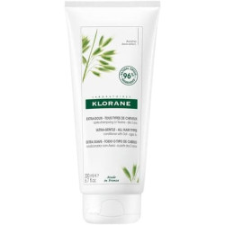 Klorane Ultra Gentle Oat Conditioner Detangles All Hair Types Vegan