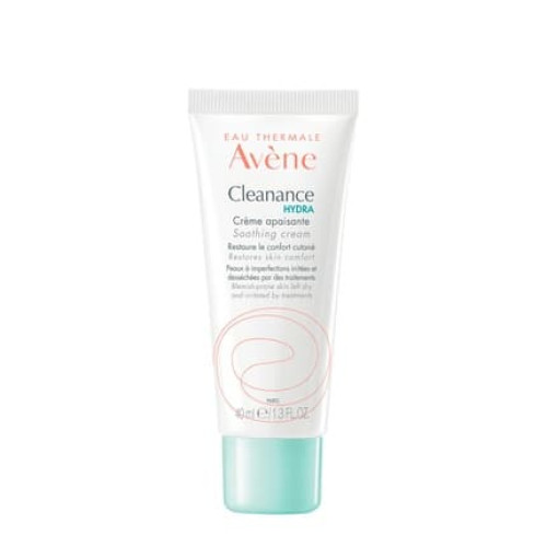 Avne Cleanance Hydra Soothing Cream 40ml Moisturizing And Soothing Cream For Sensitive Skin