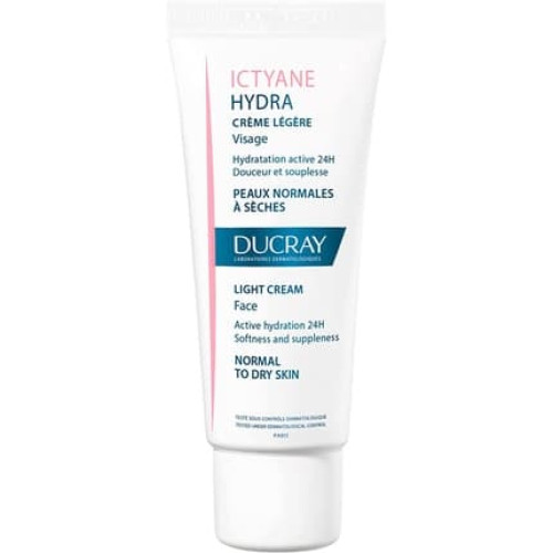 Ducray Ictyane Hydra Light Cream for Face 40ml