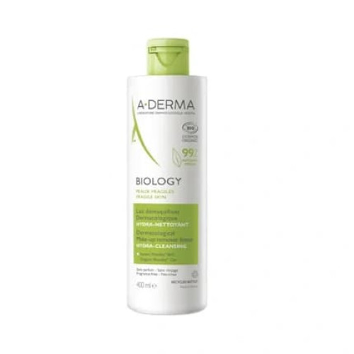 Aderma Biology Cleansing Milk 400ml Gentle Cleansing For Sensitive Skin