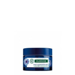 Klorane Organic Cornflower Night Moisturising Bath 50 Ml With Hyaluronic Acid For Dehydrated And Tired Skin