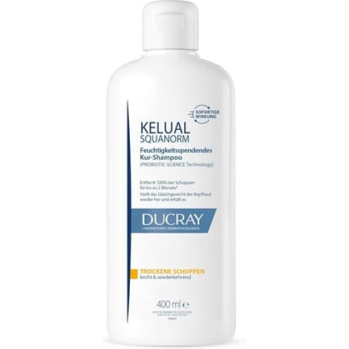 Ducray Kelual Squanorm Hydrating Antidandruff Shampoo Refill 400 Milliliters