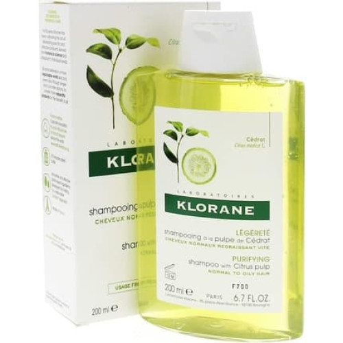 Klorane Citron Pulp Shampoo 200ml