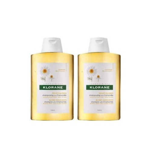 Klorane Chamomile Shampoo 2x400ml