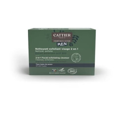 Cattier Men Exfoliating Cleanser 2-in-1 Organic for All