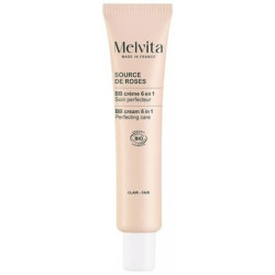 Melvita Source De Roses BB Cream 6 in 1 40ml Tinted Moisturizer