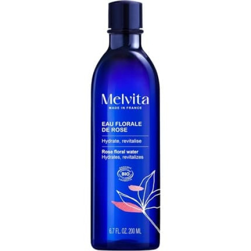 Melvita Organic Revitalizing Rose Floral Water Moisturizing Lotion