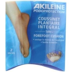 Akileine Podoprotection Full Plantar Pad 1 Pair L Akileine Podoprotection Full Plantar Pad 1 Pair L