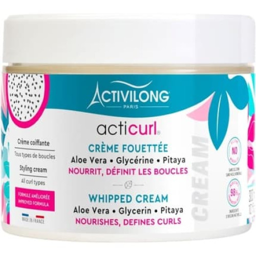 Activilong Acticurl Whipped Cream Curl Cream With Aloe Vera And Glycerin 300ml Activilong Acticurl Whipped Cream Curl Cream With Aloe Vera And Glycerin 300ml