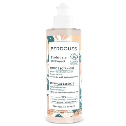 Age Respect Botanical Essence Organic Anti Aging Treatment Boosts Skin Hydration 24 Hours Intensifies Moisturizing Power Daily Skincare Routine Face Neck Care