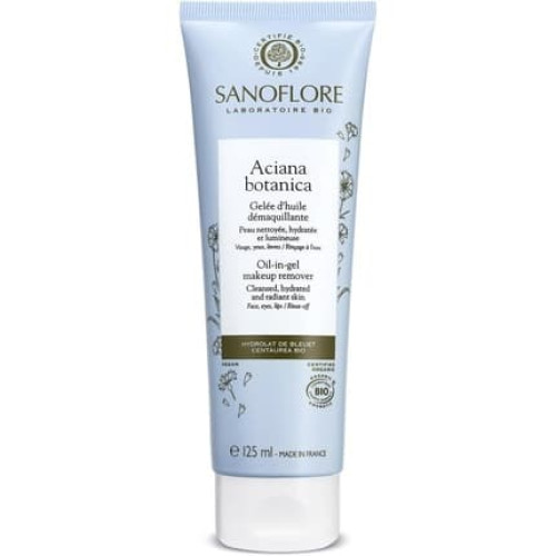 Sanoflore Aciana Botanica Oilingel Makeup Remover Organic 125ml