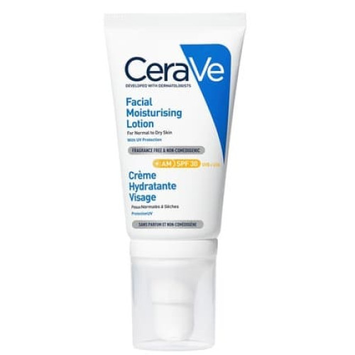 Cerave Facial Moisturizing Lotion Hydrating Face Cream Spf30 52ml