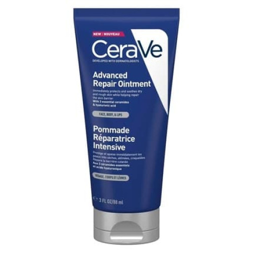Cerave Advanced Repair Ointment For Face, Body, And Lips - 88ml