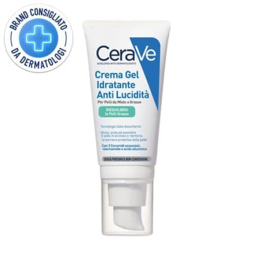 Cerave Hydrating Gel Cream Antishine 52 Ml