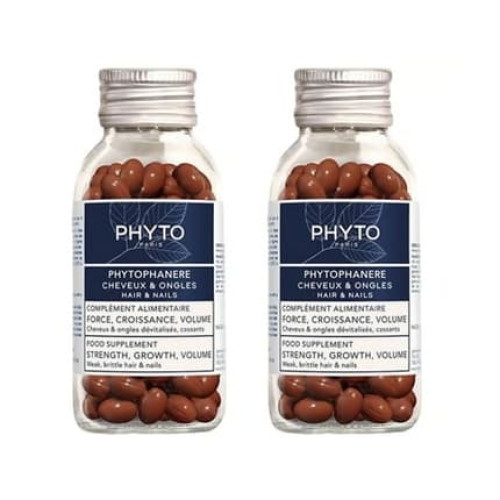 Phyto Paris Phytophanre Hair And Nails 2x120 Capsules
