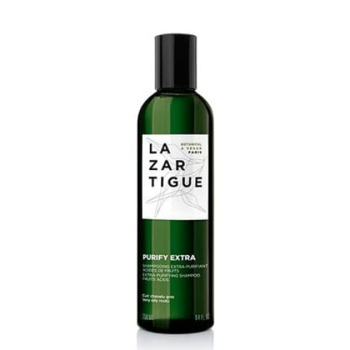 Lazartigue Purify Extra Vegan Hair Shampoo For Extra Purification 250 Ml