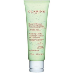 Clarins Purifying Gentle Foaming Cleanser 125ml For Combination And Oily Skin Clarins Purifying Gentle Foaming Cleanser 125ml For Combination And Oily Skin