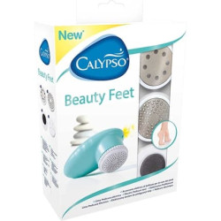Calypso Beauty Feet Electric 3-in-1 Pedicure Set with 3 Interchangeable Attachments Calypso Beauty Feet Electric 3-in-1 Pedicure Set with 3 Interchangeable Attachments