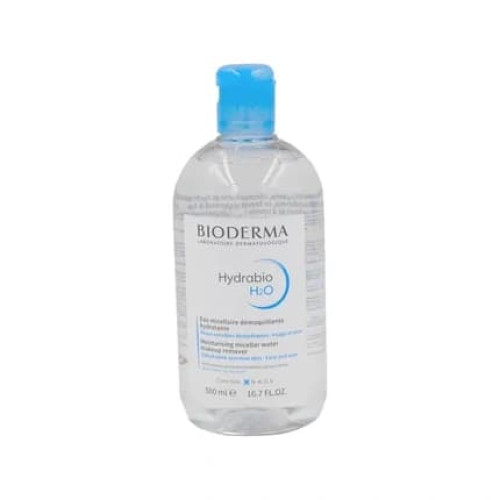 Bioderma Hydrabio H2o Micellar Water 500 Ml Cleansing And Hydrating