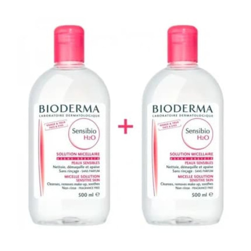 Bioderma Bioderma Sensibio H2o Make Up Removing Micelle Solution 2x500ml