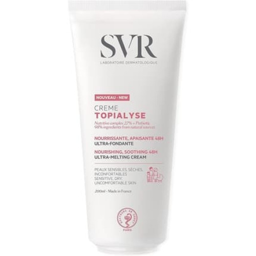 SVR TOPIALYSE Moisturising Face + Body Cream for Dry + Sensitive Skin 200ml