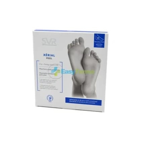 Laboratoires Svr Xerial Peel Exfoliating Foot Mask 2 Socks Unisex