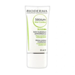 Bioderma Sebium Mat Control Shinecontrol Moisturiser 30ml Mattifying Moisturizing Cream Against Skin Shine And Enlarged Pores