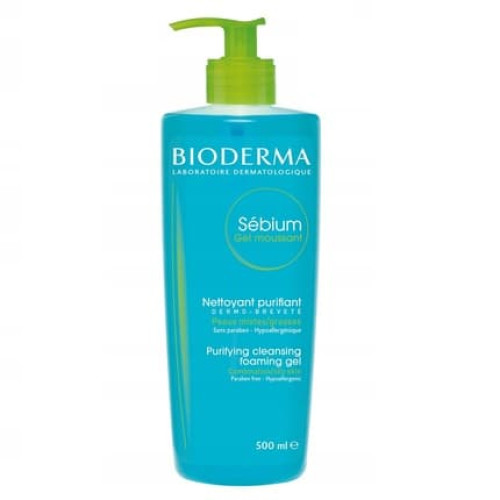 Bioderma Sebium Antibacterial Cleansing Gel 500ml