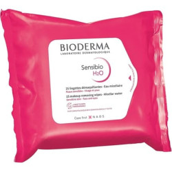 Bioderma Sensibio H2O Micelle Solution Make-Up Removing Wipes 25