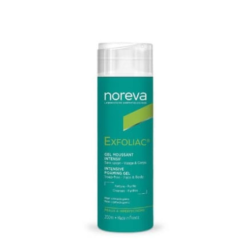 Noreva Exfoliac Cleansing Gel 200ml Gentle Exfoliating Cleanser For The Face